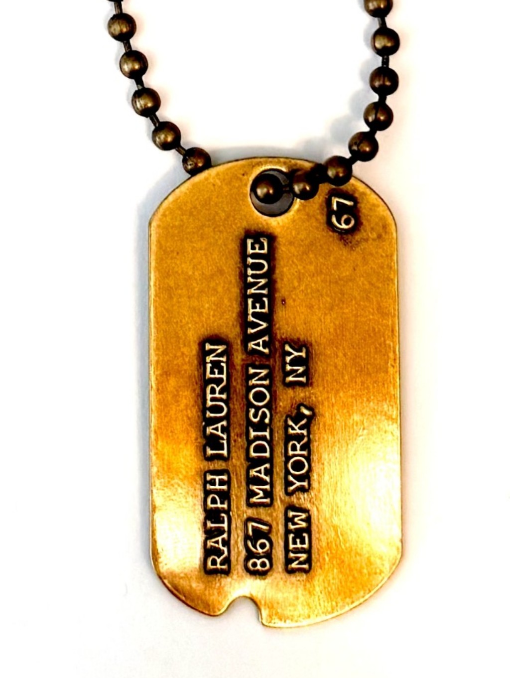 Ralph Lauren Dog Tag (Unisex)